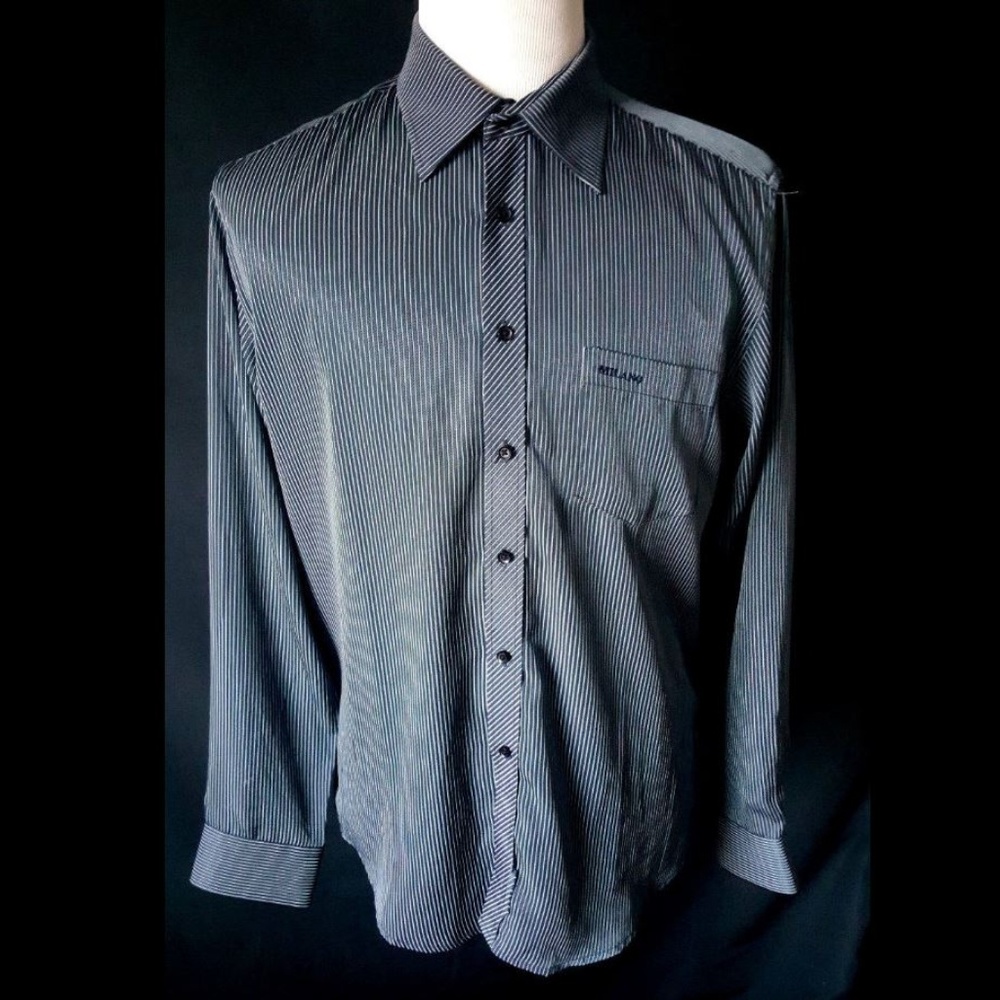 Milano Italy Relaxed Elegance Slim Fit Shirt  XL